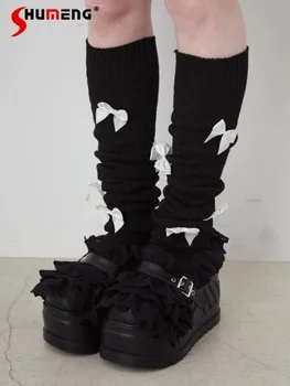 Японски стил сладки сладки чорапи Kawaii за жени 2023 Пролет и есен Нова мина Лолита меко момиче хлабав висок връх чорапи