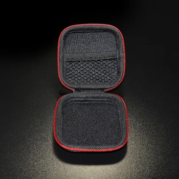 Portable EVA твърд калъф чанта за съхранение на слушалки карти с памет кабели с цип удароустойчив слушалки слушалки защитна втулка