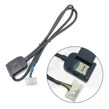 За Android радио мултимедия Gps 4G 20pin кабелен конектор 1pc сим карта слот адаптер за автомобилни навигационни системи Аксесоари за кола
