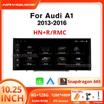 NAVIGUIDE 10.25'' Carplay Car Radio за Audi A1 2013-2018 Android стерео мултимедиен плейър Auto Audio Headunit Bluetooth 4G Wifi