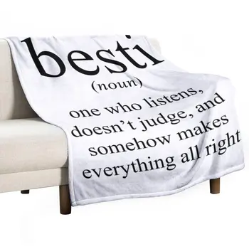 Besties за 2 момичета хвърлят одеяло летни легла одеяла за диван тънки декоративни хвърлят одеяло рошав одеяло