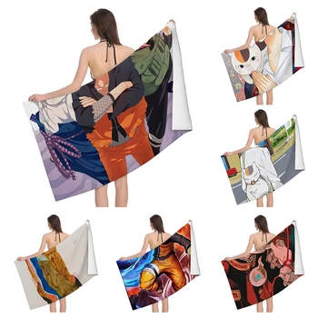 Домашни кърпи за баня за тяло кърпи за баня бързосъхнещи микрофибърна плажна кърпа мъж и жени голяма спортна кърпа