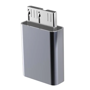 Micro B USB3.0 адаптер към USB C Type-C женски мобилен телефон HDD адаптер конектор